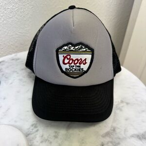 Gray and Black Trucker Hat